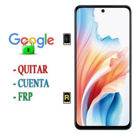 Eliminar Contraseña y Cuenta Google Oppo A58 4G