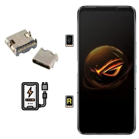 Cambiar Conector de Carga Asus ROG Phone 7 Ultimate