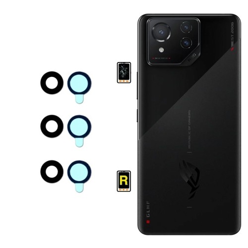 Cambiar Cristal Cámara Trasera Asus ROG Phone 8 Pro