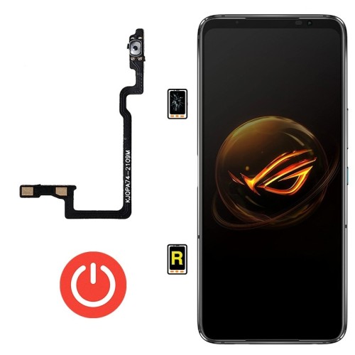 Cambiar Botón de Encendido Asus ROG Phone 8