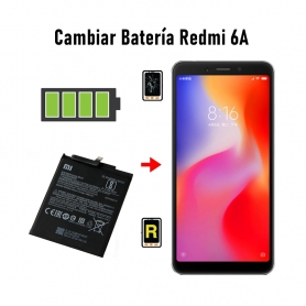 Cambiar Batería Redmi 6A BN37