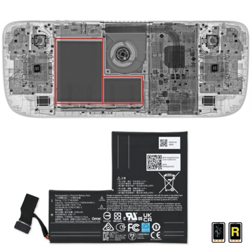 Cambiar Batería Steam Deck