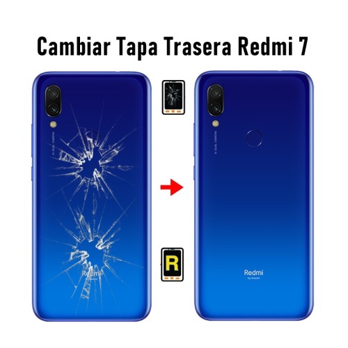 Cambiar Tapa Trasera Redmi 7 M1810F6LG