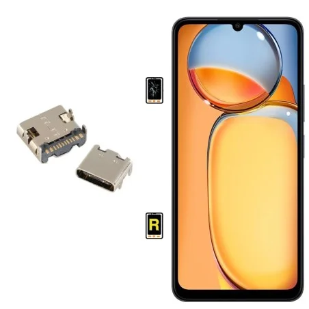 Cambiar Conector de Carga Xiaomi Redmi 13C 5G
