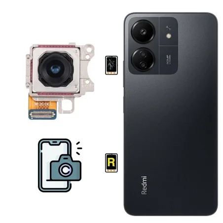 Cambiar Cámara Trasera Xiaomi Redmi 13C 4G