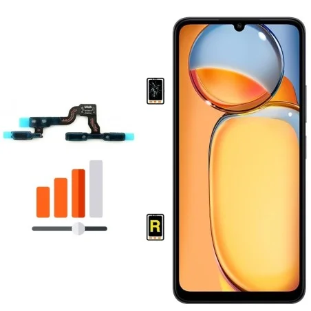 Cambiar Botón de Volumen Xiaomi Redmi 13C 4G