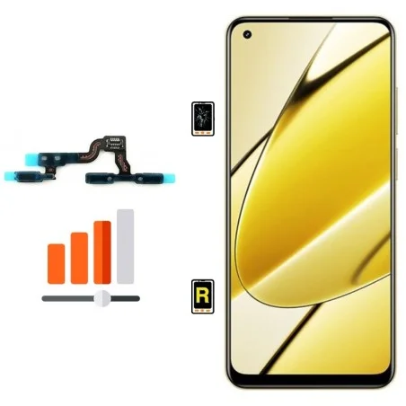 Cambiar Botón de Volumen Realme 10 4G