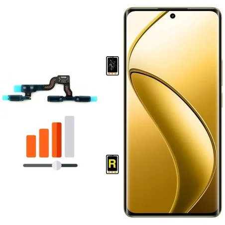 Cambiar Botón de Volumen Realme 12 Pro 5G