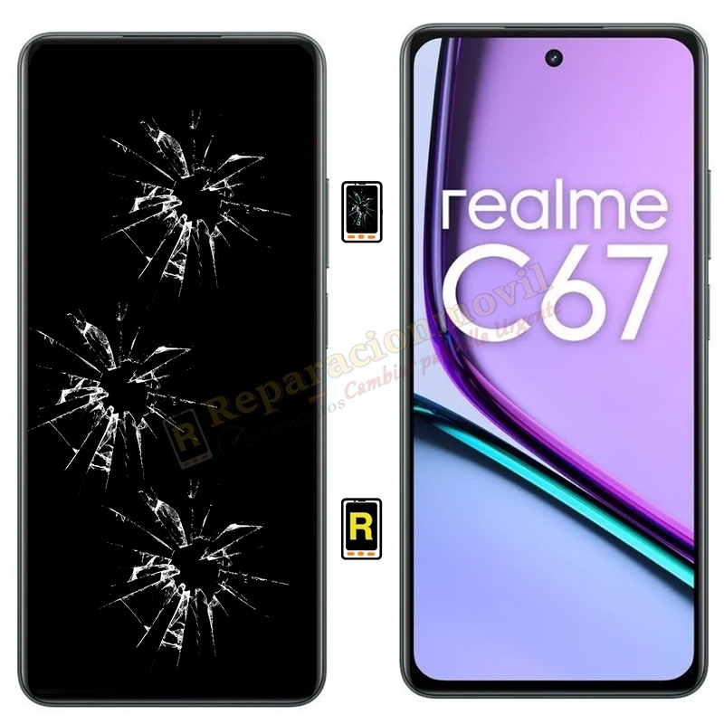 Cambiar Pantalla Realme C67