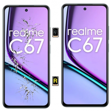 Cambiar Cristal de Pantalla Realme C67