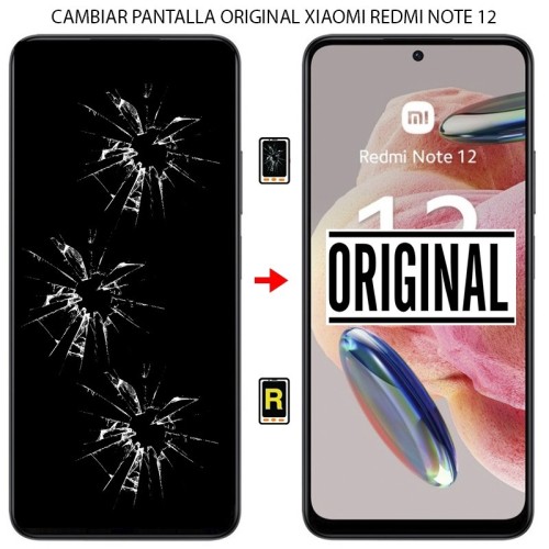 Cambiar Pantalla Xiaomi Redmi Note 12 Original Con Marco