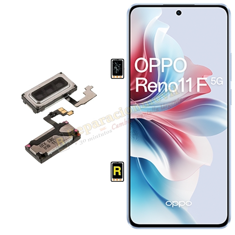 Cambiar Auricular de Llamada Oppo Reno 11F 5G