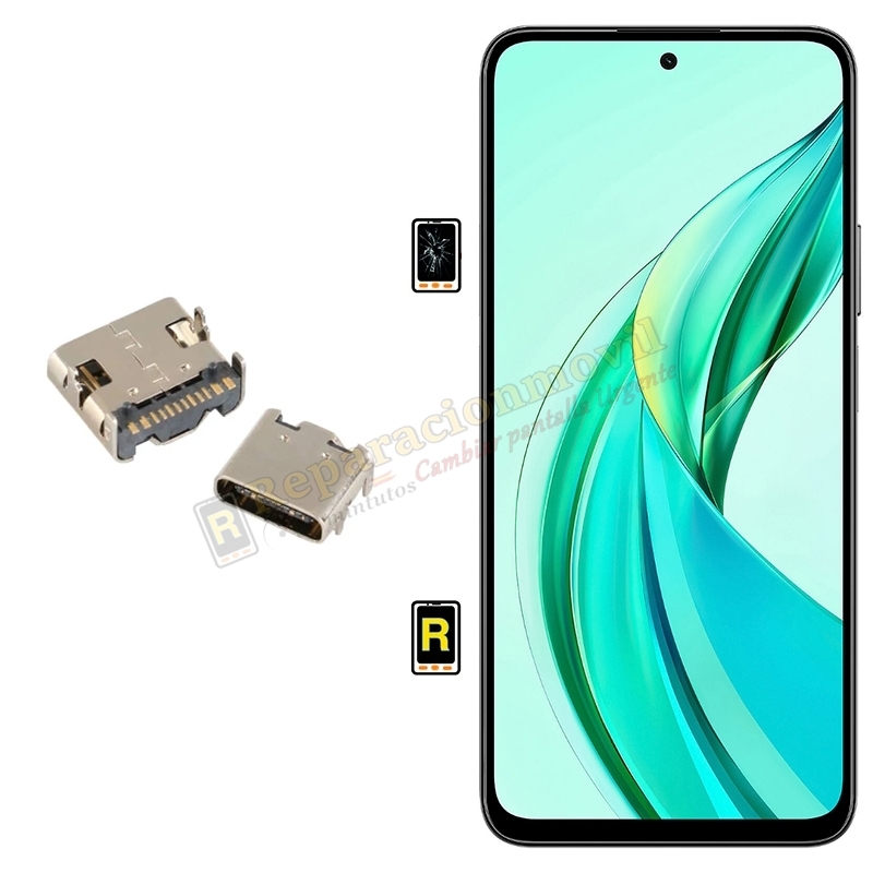 Cambiar Conector de Carga Honor 90 Smart