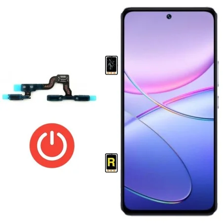 Cambiar Botón de Encendido Realme Note 50