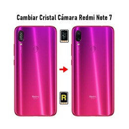 Cambiar Cristal Cámara Trasera Redmi Note 7