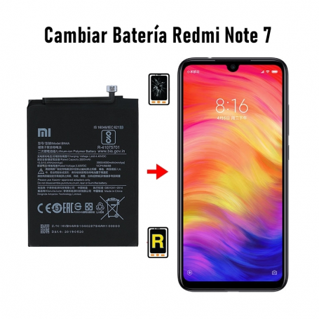 Cambiar Batería Redmi Note 7 BN4A
