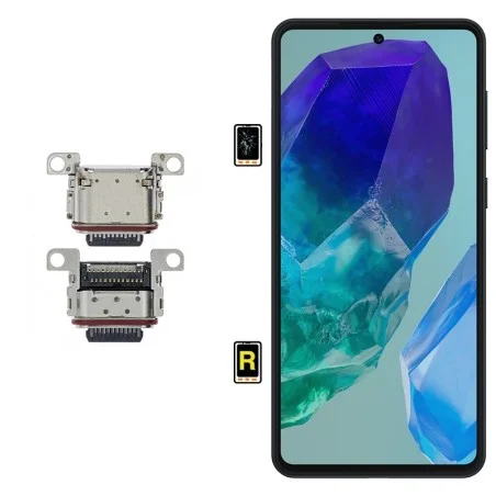 Cambiar Conector de Carga Samsung Galaxy M55 5G | Garantía y Servicio Rápido en Madrid