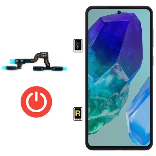 Cambiar Botón de Encendido Samsung Galaxy M55 5G | Garantía y Servicio Rápido en Madrid