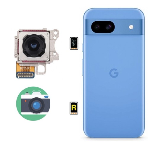 Cambiar Cámara Trasera Google Pixel 8a | Garantía y stock Disponible