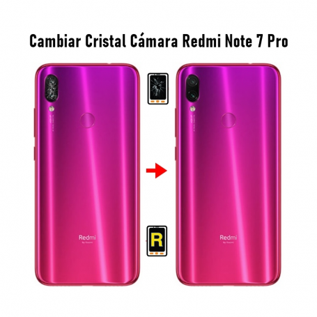 Cambiar Cristal Cámara Trasera Redmi Note 7 Pro