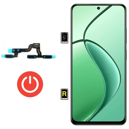 Cambiar Botón de Encendido Realme 12 Plus 5G en Madrid