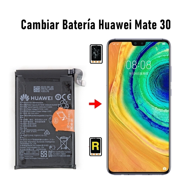 Cambiar Batería Huawei Mate 30