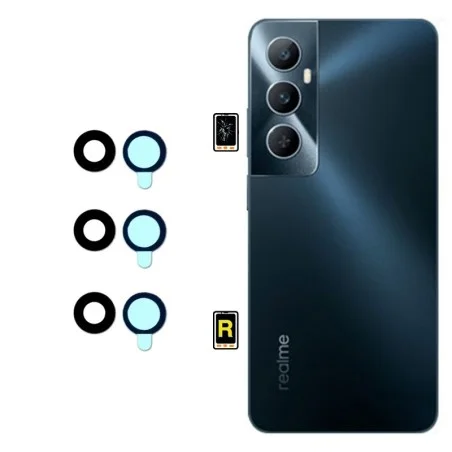 Cambiar Cristal Cámara Trasera Realme C65 | Garantía y Servicio Rápido en Madrid