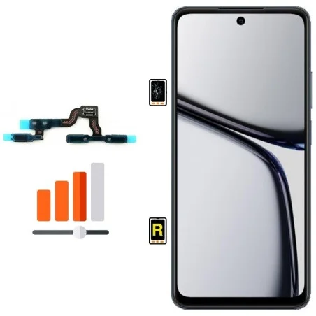Cambiar Botón de Volumen Realme C65 | Garantía y Servicio Rápido en Madrid