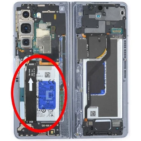 Cambiar Batería Original Segundaria Samsung Galaxy Z Fold 6 | Garantía y Servicio Rápido en Madrid