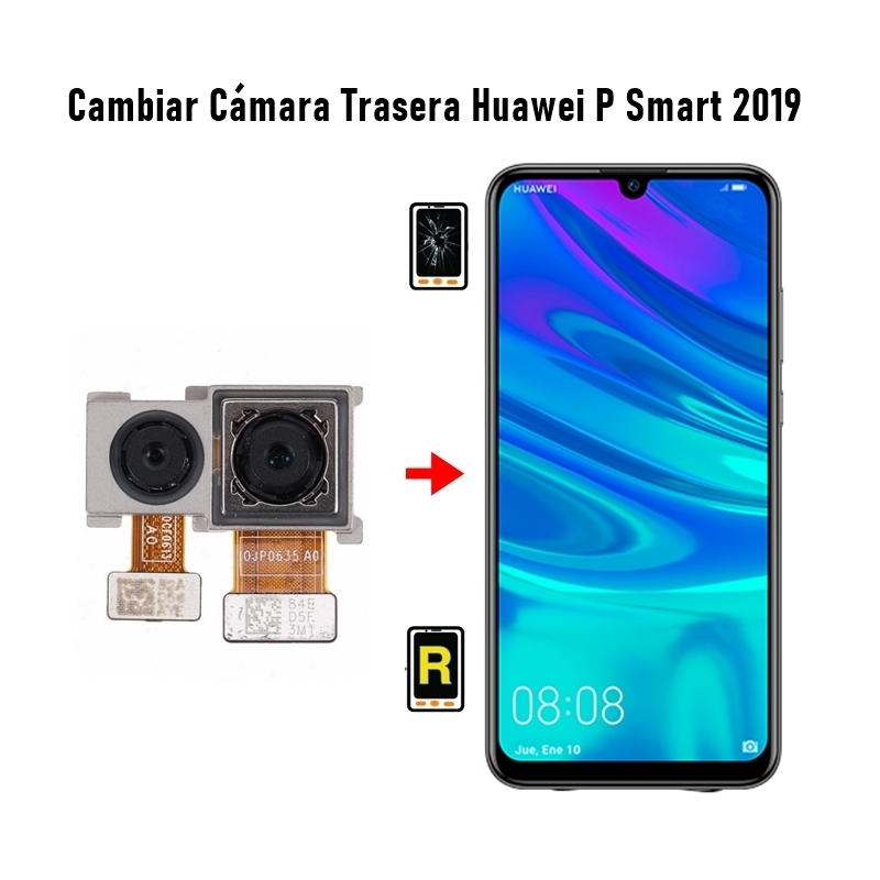 Cambiar Cámara Trasera Huawei P Smart 2019