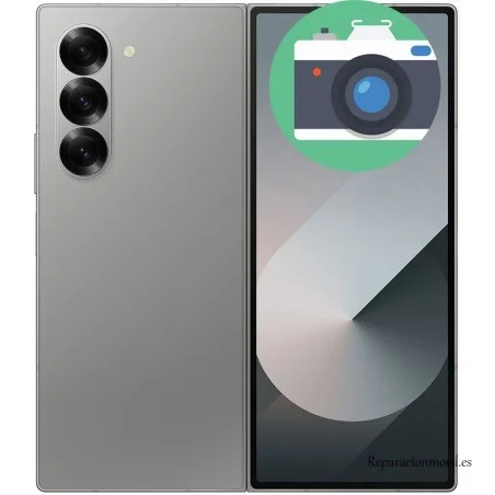 Cambiar Cámara Frontal Pantalla Externa Samsung Galaxy Z Fold 6 | Garantía y Servicio Rápido en Madrid