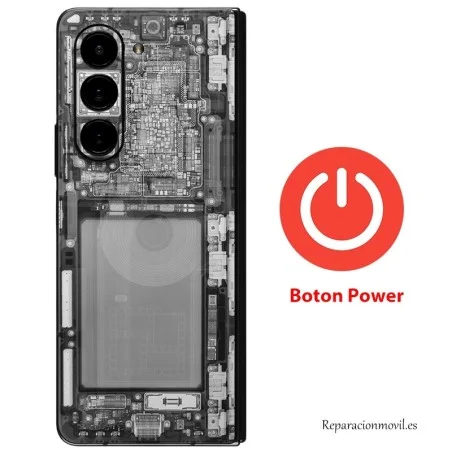 Cambiar Botón de Encendido Samsung Galaxy Z Fold 6 | Garantía y Servicio Rápido en Madrid