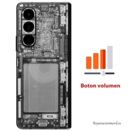 Cambiar Botón de Volumen Samsung Galaxy Z Fold 6 | Garantía y stock Disponible