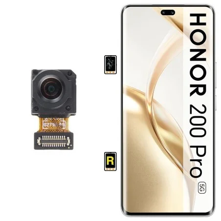 Cambiar Cámara Frontal Honor 200 Pro | Servicio rápido, garantía y presupuesto gratuito.