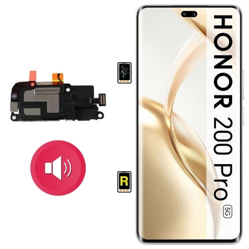 Cambiar Altavoz de Música Honor 200 Pro | Garantía y stock Disponible