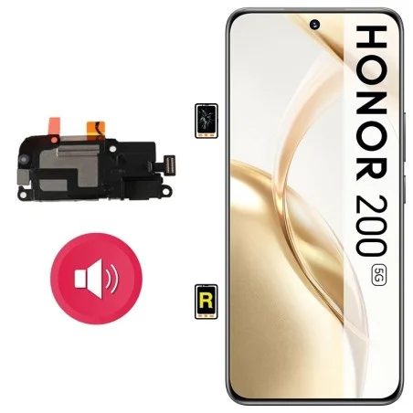 Cambiar Altavoz de Música Honor 200