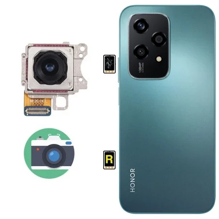Cambiar Cámara Trasera Honor 200 Lite | Servicio rápido, garantía y presupuesto gratuito.