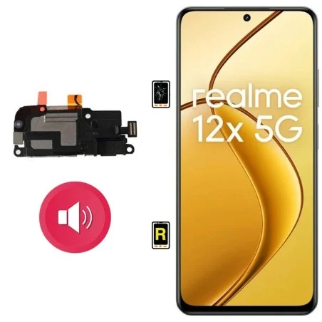 Cambiar Altavoz de Música Realme 12X | Garantía y Servicio Rápido en Madrid