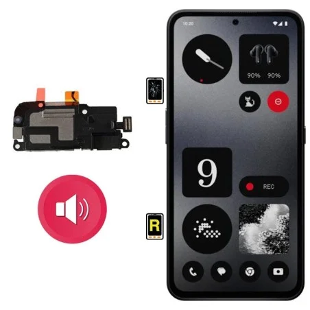 Cambiar Altavoz de Música CMF Phone 1 | Garantía y Servicio Rápido en Madrid