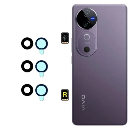 Cambiar Cristal Cámara Trasera Vivo V40 Lite 5G | Garantía y Servicio Rápido en Madrid