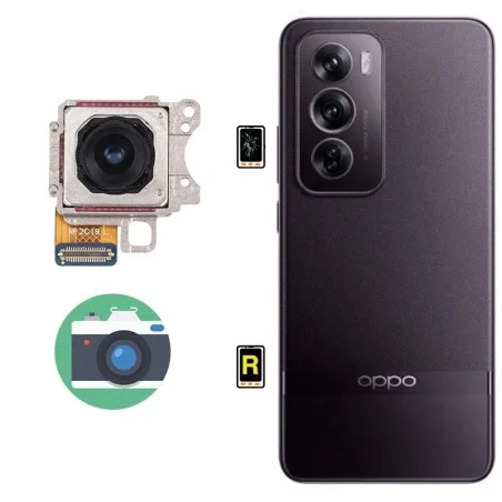 Cambiar Cámara Trasera Oppo Reno 12 5G | Garantía y stock Disponible