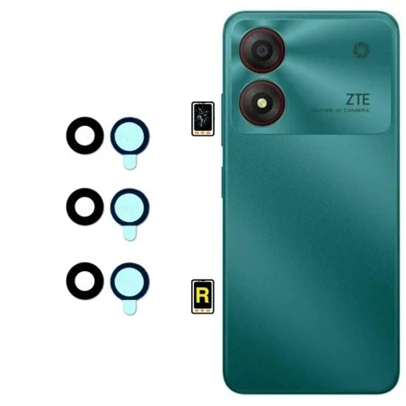 Cambiar Cristal Cámara Trasera ZTE Blade A34 | Garantía y Servicio Rápido en Madrid