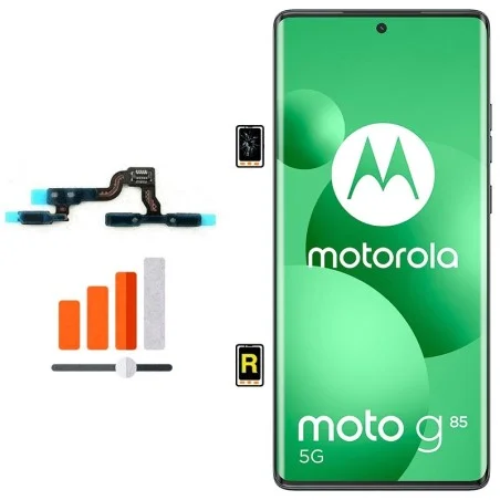 Cambiar Botón de Volumen Motorola Moto G85 5G | Garantía y Servicio Rápido en Madrid