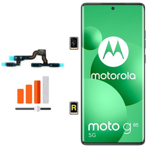 Cambiar Botón de Volumen Motorola Moto G85 5G | Garantía y Servicio Rápido en Madrid
