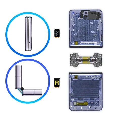Reparar Bisagra Samsung Galaxy Z Flip 6 | Servicio rápido, garantía y presupuesto gratuito.