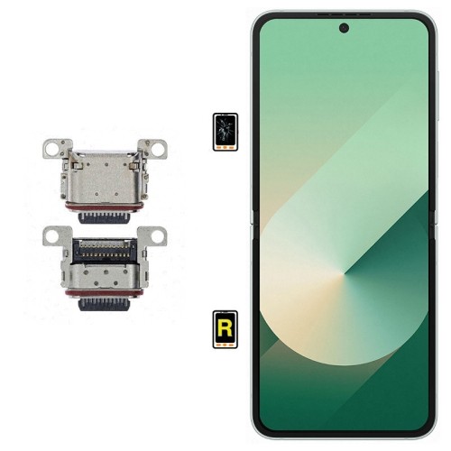 Cambiar Conector de Carga Samsung Galaxy Z Flip 6 | Garantía y stock Disponible