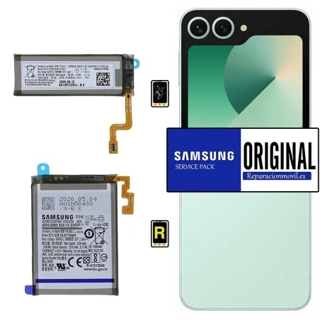Cambiar Pack 2 Baterías Samsung Galaxy Z Flip 6