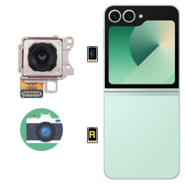 Cambiar Cámara Trasera Samsung Galaxy Z Flip 6 | Garantía y stock Disponible
