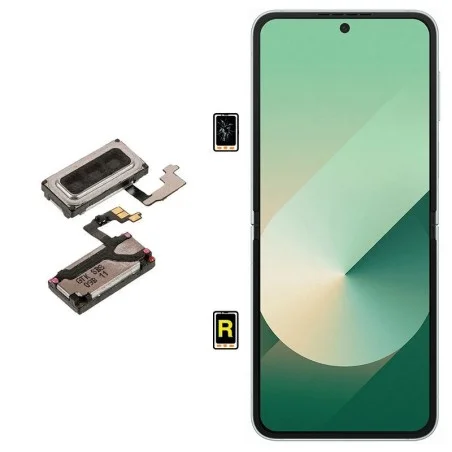 Cambiar Auricular de Llamada Samsung Galaxy Z Flip 6 | Servicio rápido, garantía y presupuesto gratuito.