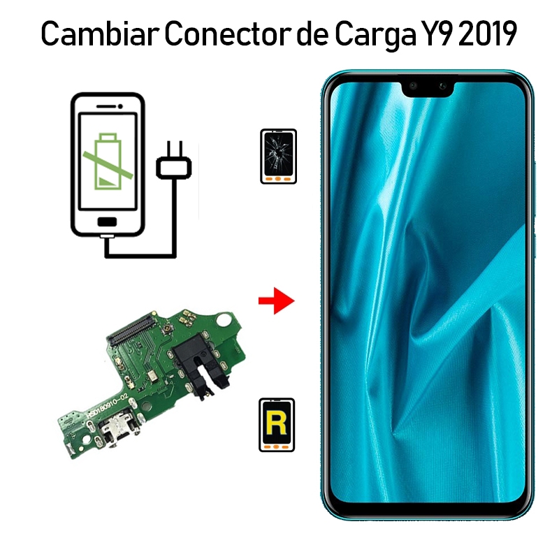 Cambiar Conector De Carga Huawei Y9 2019
